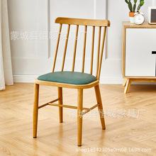 镂空靠背椅无扶手厂家批发宴会酒席婚礼场宾客椅家用简约餐厅餐椅