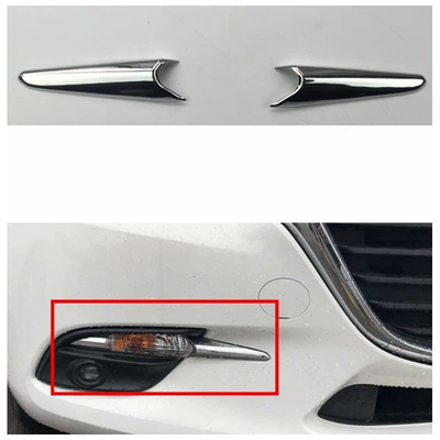 Suitable for 17 onksela front fog lamp eyebrow M3 eyebrow strip onksela low with front fog lamp center column trim strip electroplating Y