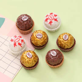 立体仿真费列罗巧克力 diy微缩食玩超市便利店树脂饰品娃娃屋摆件