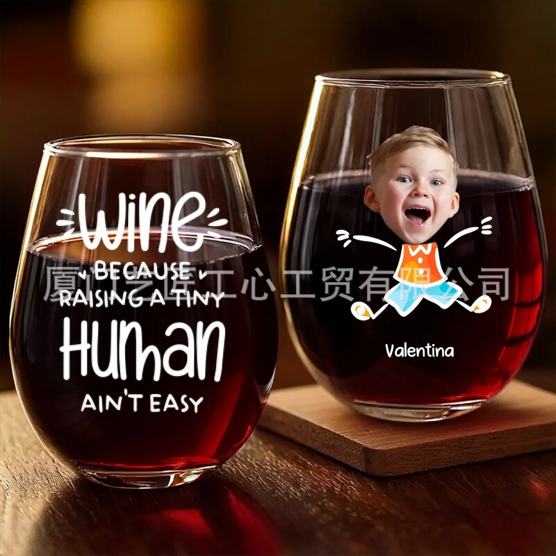 Cross-Border Order Minimum of One Piece, Glass Cup, Libby Cup, Red Wine Cup, Glass Beverage Cup, Custom Color Printing, Amazon Bestseller Cross-Border Order Minimum of One Piece, Glass Cup, Libby Cup, Red Wine Cup, Glass Beverage Cup, Custom Color Printing, Amazon Bestseller