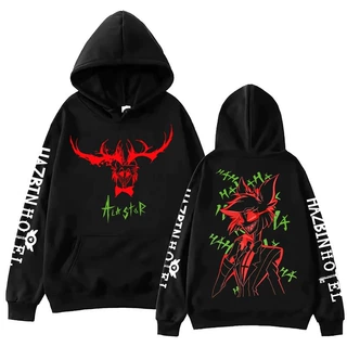 【跨境欧码】Anime Hazbin Hotel Red Alastor Angel Dust Print