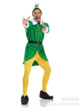 Spot Navidad Adultos y niños Hombres y mujeres Elf Trajes de cosplay Trajes de Navidad Trajes de actuación image 11