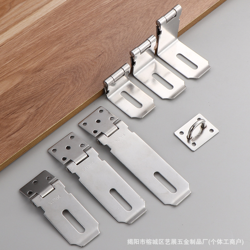 Cerradura de acero inoxidable cerradura de puerta antirrobo doméstica gruesa puerta y ventana percha de cabinet antiguo fabricantes de hardware