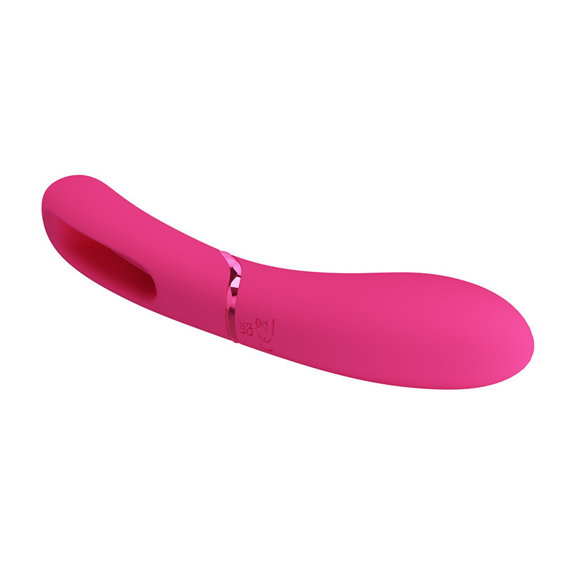 Bâton de massage vibrant en silicone rechargeable usb_voghion.com