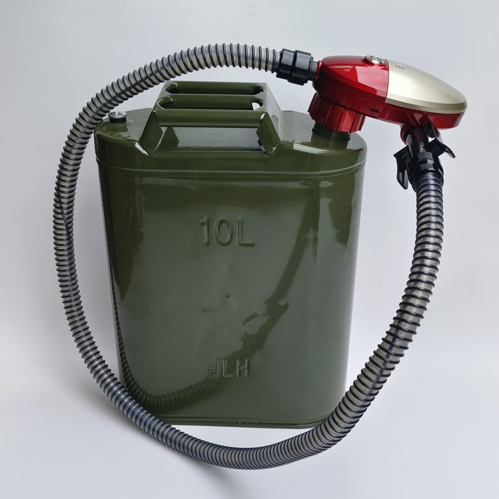 Multifunctional portable electric oil pump, hand-held diesel pump, oil extraction pump, dry battery-powered explosion-proof electric barrel pump