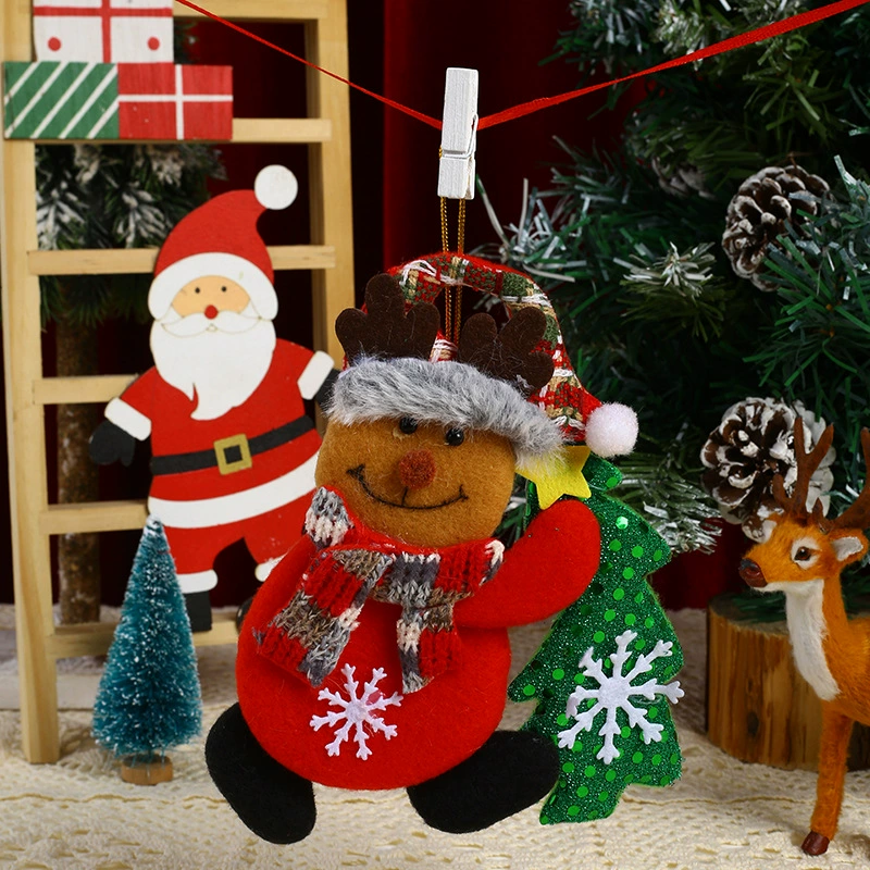 К Christmas ткань, подвеска, кукла для пожилых, decorations, украшения, подарок на день рождения