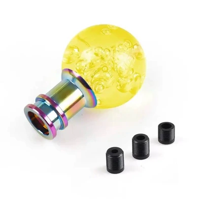Crystal Bubble Gear Shift | Cab and accessories - yellow
