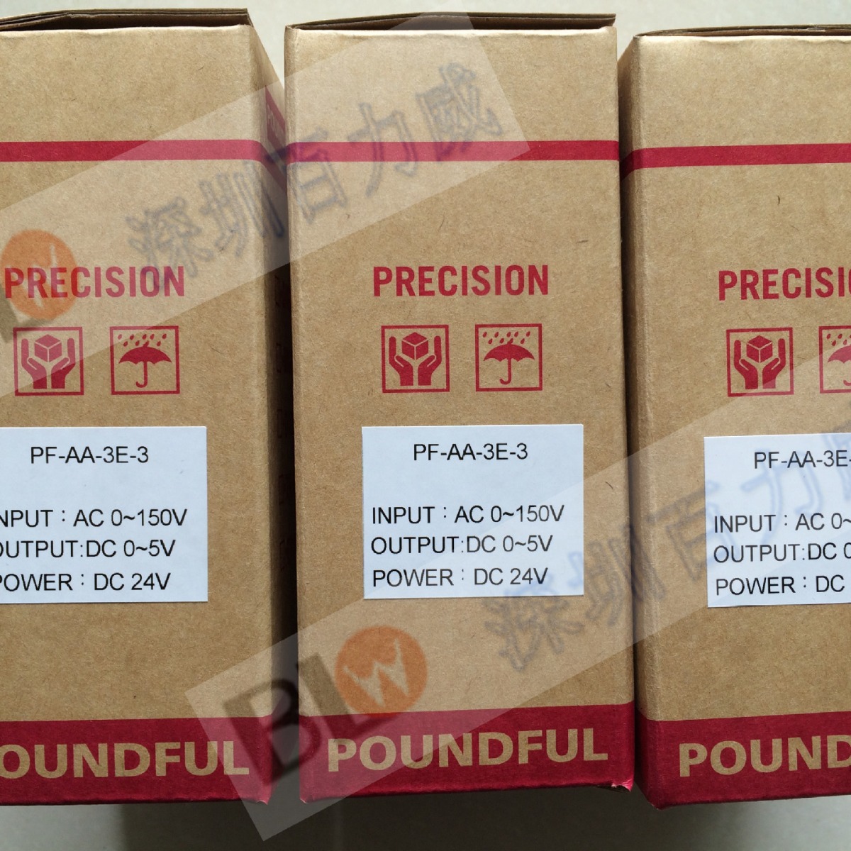 《有代理证》台湾邦富 POUNDFUL 全新原装  PF-M-2-D33-N14