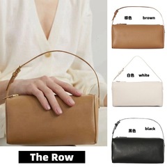 The Rowペンケース小方カバン鉛筆ケーススティックバッグハンドバッグハンドバッグ高級感脇下円筒バッグ