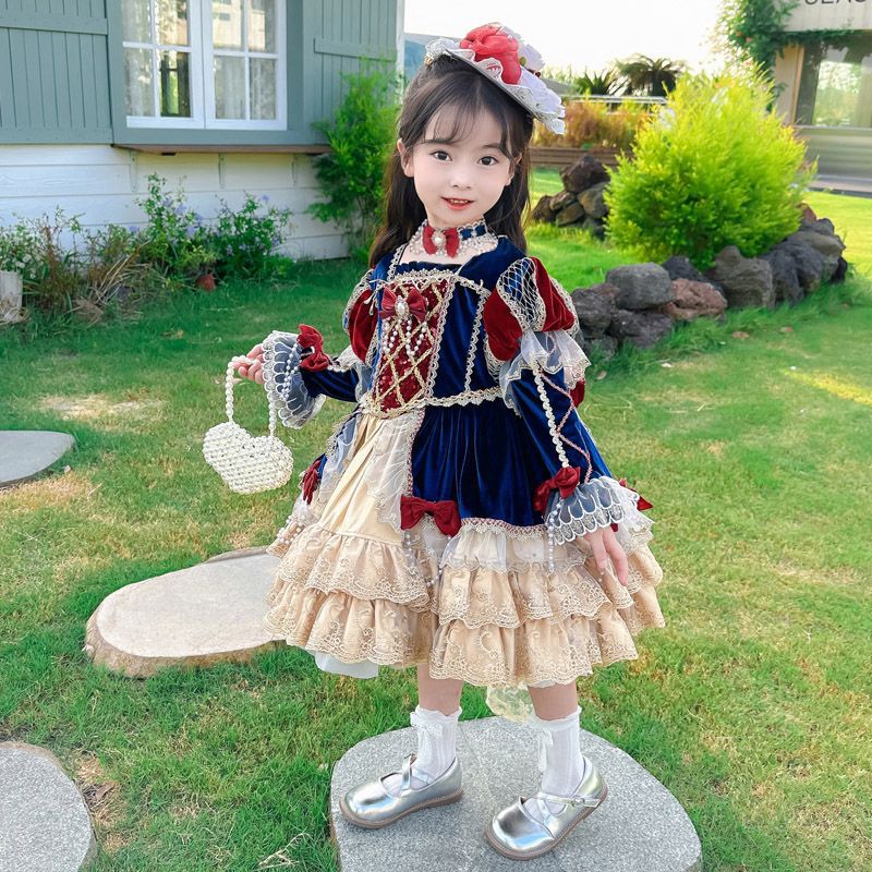 Children's Lolita Skirt, Fairy Girl's New Dress, Performance Dress, Sweet Princess Gauze Skirt