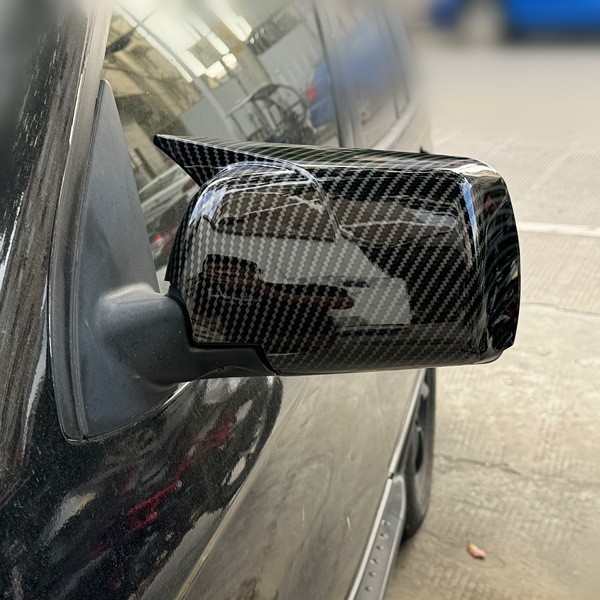 BMW X5 96-04 E53 탄소 섬유 리어 뷰 미러 호른 귀 쉘 수정을 위해 적당한