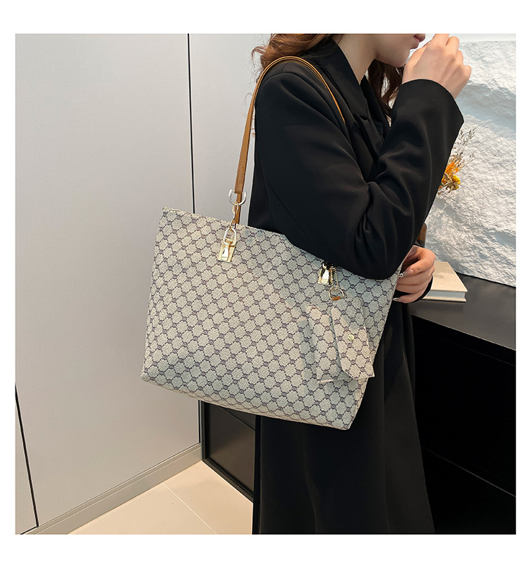 750g Weight Zipper Closure Type Double Shoulder Straps Strap Type Bag Sets Bags Type Daily Occasion PU Material Women's Backpack Backpack Geometric Pattern All Seasons Season Women's Gender Elegant, Basic Style Square Shape Women's PU Geometric Elegant Basic Square Zipper Bag Sets 8