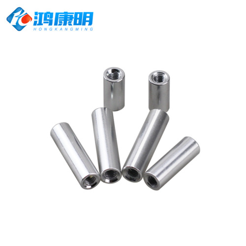 M5 aluminum alloy nut tie rod connecting rod support spacer column inner tooth cylindrical pin round aluminum column connection long nut
