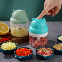 Household Garlic Masher Electric Garlic Grinder Meat Grinder Baby Food Processor Garlic Paste Machine Wireless Mini Garlic Press Garlic Paste Magic