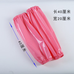 TPU white waterproof sleeves for adults at work, washing dishes, kitchen, home, anti-fouling, labor protection, waterproof and oil-proof sleeves