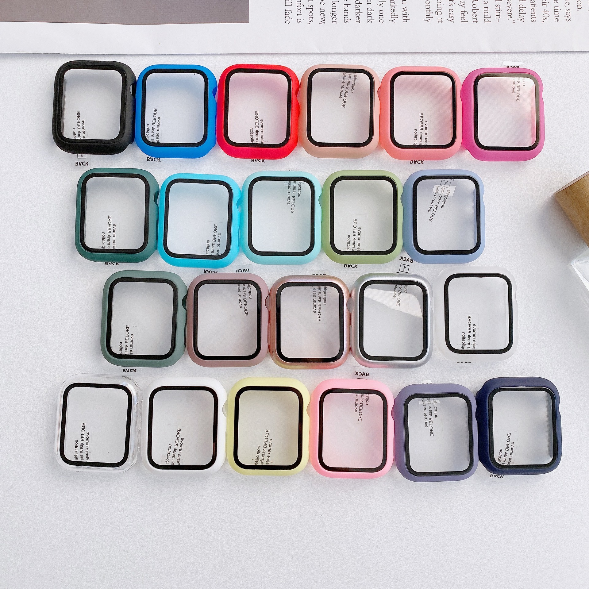 Aplicable a la caja del reloj de Apple Apple Apple watch10Ultra49mm caja iwatch9876PC película de la caja todo en uno