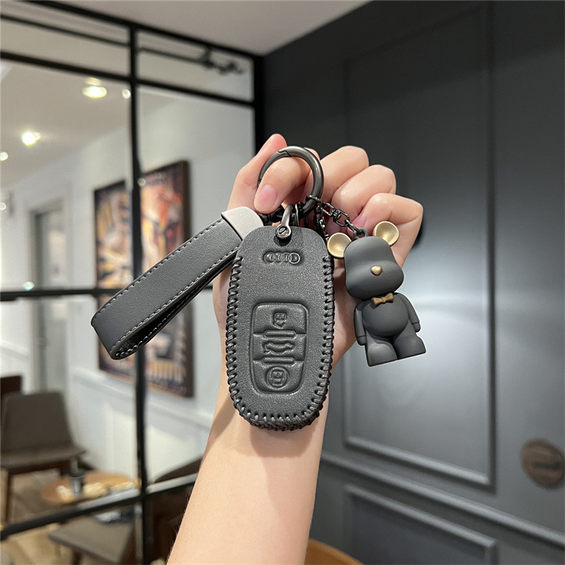 Audi key cover a6l a4l shell q5l buckle a3 q3 q3 special q2l high-end a4/a5/a6/a7/a8 buckle