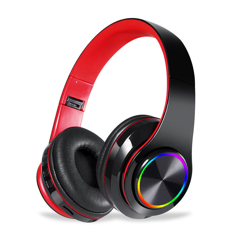 B39ヘッドセット発光ワイヤレスbluetoothヘッドセットゲーム通话折りたたみカードヘッドセットbluetoothヘッドセット卸売|undefined