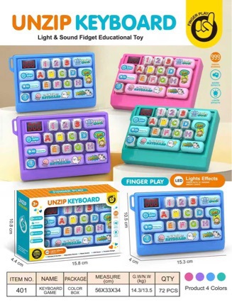 Cross-border hot-selling 26-key keyboard, a creative stress-relieving toy for desktop use, available for wholesale