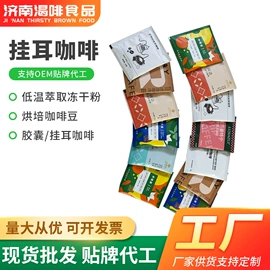 咖啡豆;挂耳咖啡;冻干粉/块冲饮