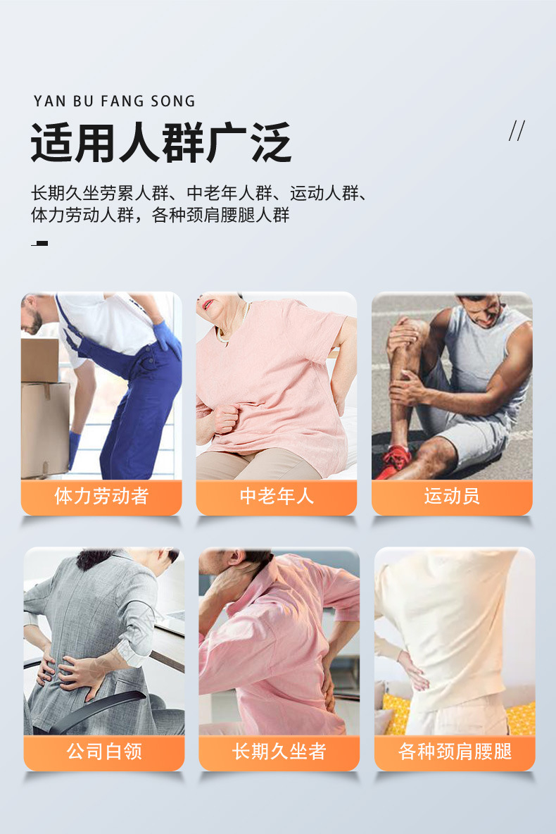 Lao Hei Gao Herbal Warming Patch for Neck Shoulder Knee Lumbar Support 10 Patches Per Box specifications