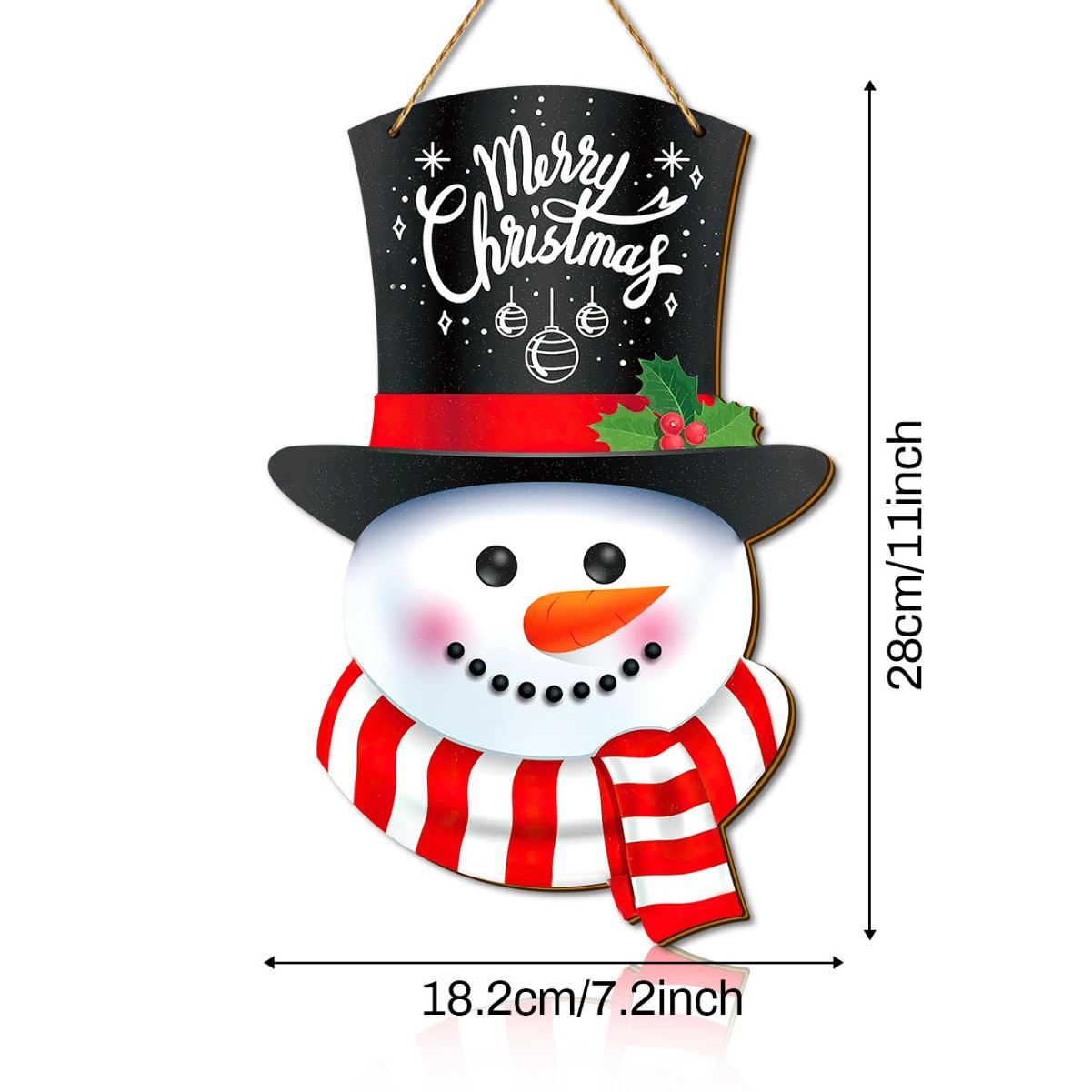Transfronterizo temu explosión decoración del hogar invierno elementos de Navidad logotipo de madera de Navidad decoración creativa