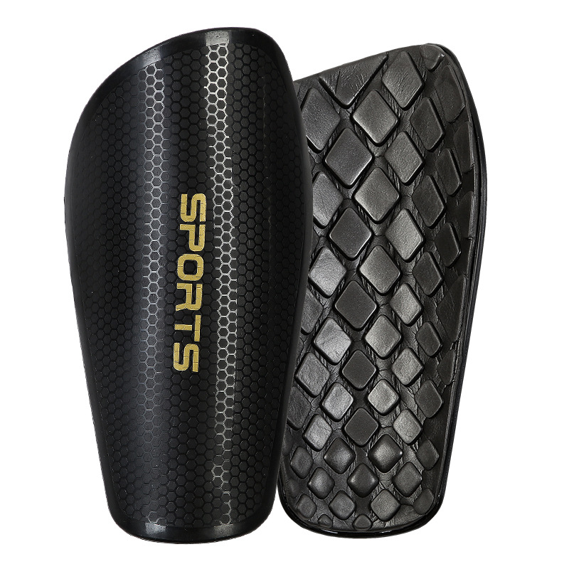 Cross-Border Plus-Size Football Shin Guards for Adults, Thickened Double-Layer Insert-Type Foot Guards, Calf Protection Equipment
