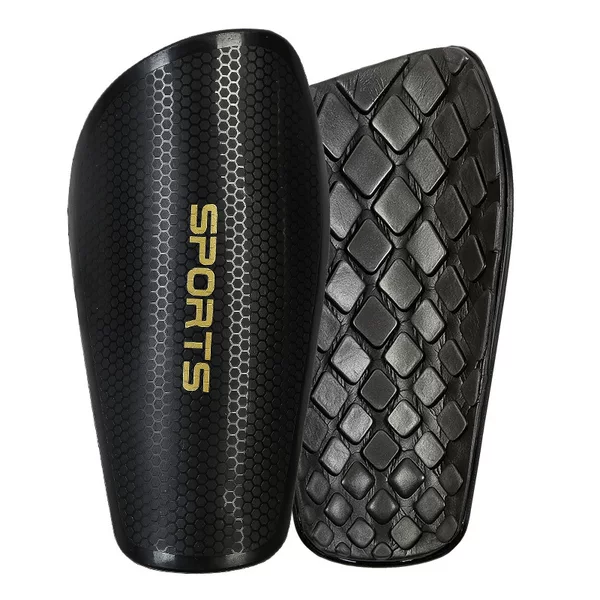 Cross-Border Plus-Size Football Shin Guards for Adults, Thickened Double-Layer Insert-Type Foot Guards, Calf Protection Equipment