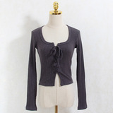 Чистое желание стиль квадратного воротника.