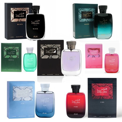 跨境新品TK爆款哈维RASASI Hawas Men And WomenEDP100ML中东蓝色