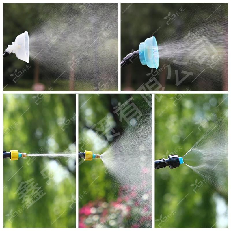 Suministros de jardinería regadera eléctrica hogar portátil pequeña batería de litio pulverizador multifuncional riego automático artefacto