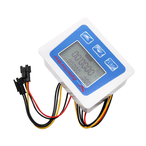 Smart water meter low power consumption digital display flow meter electronic water meter digital display flow meter battery powered manufacturer direct delivery