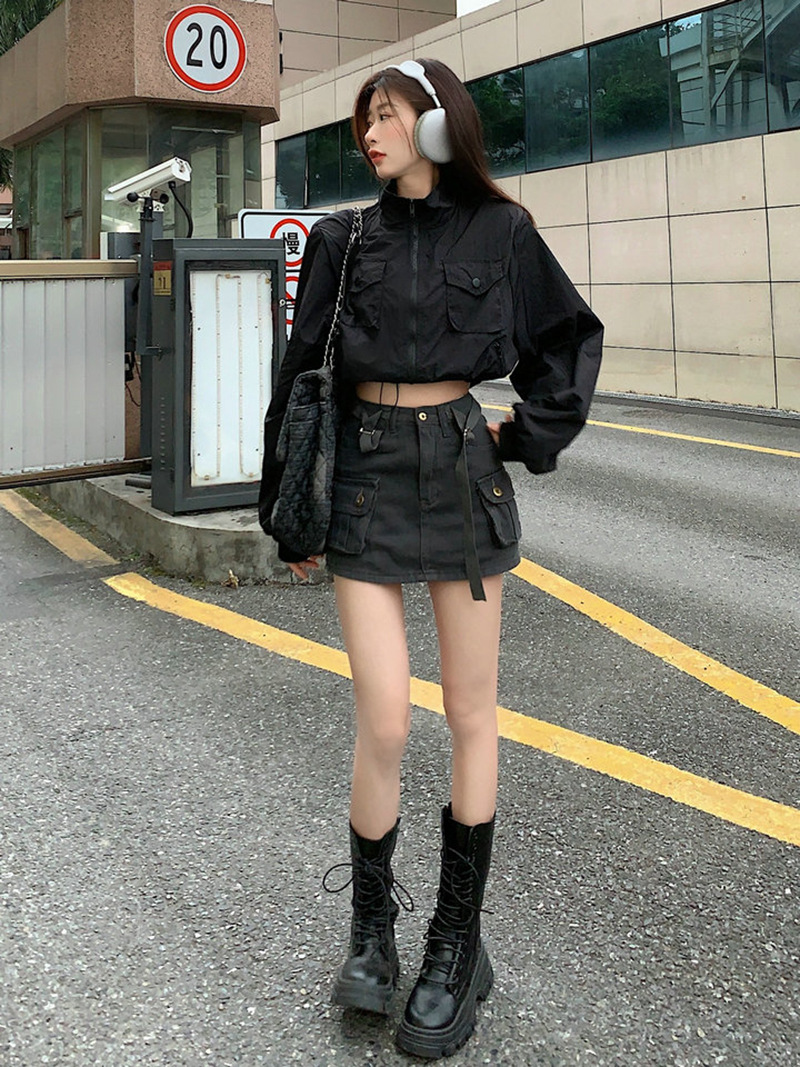 American Style Hooded Short Coat
