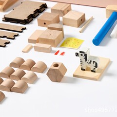 手作りワークショップ教育ツールボックス子供用教材幼稚園活動教材 DIY 絵画手作り