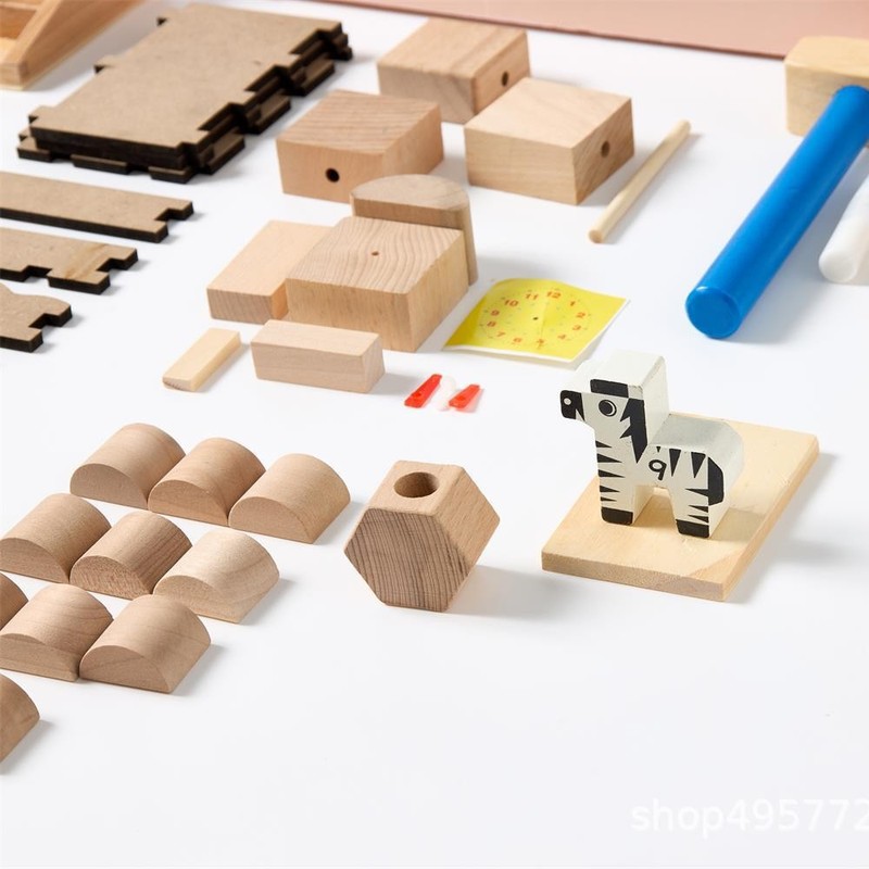 手作りワークショップ教育ツールボックス子供用教材幼稚園活動教材 DIY 絵画手作り|undefined