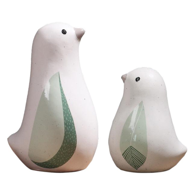 Creativo nórdico ins pájaro decoración hogar interior Oficina estudio simple decoración regalo lindo regalo