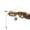 Bow and arrows, toy, wooden gun