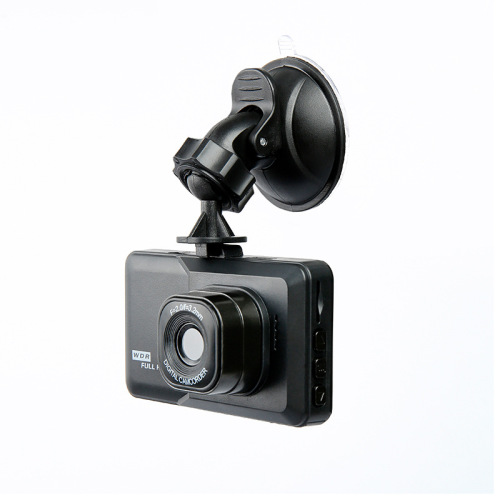3-inch HD Dash Camera with Front and Rear Dual Recording Car DVR for Parking Monitoring