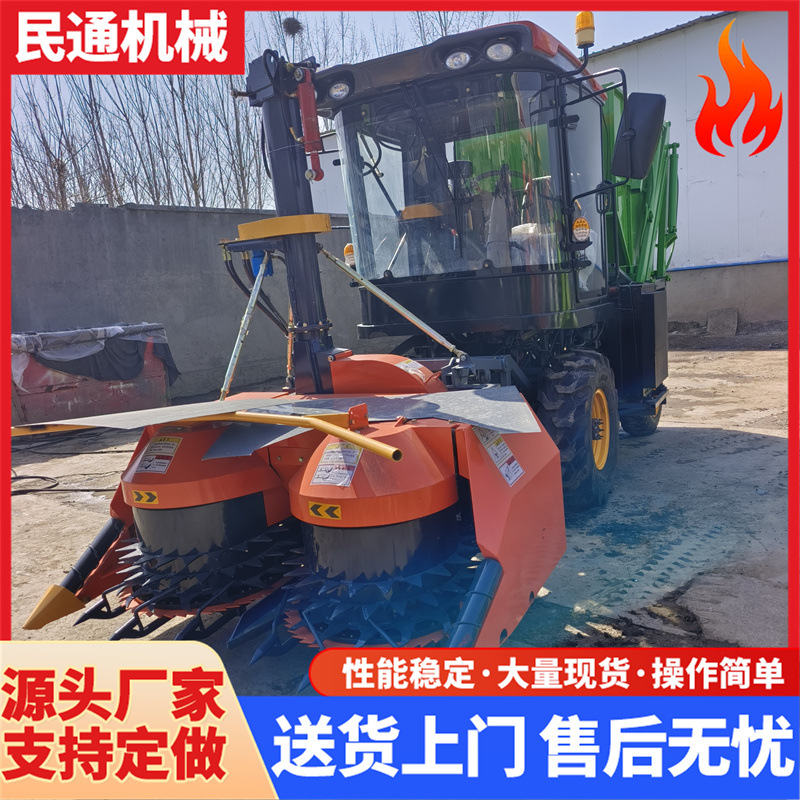 厂家直发玉米收获机 小型农用秸秆青储机 粉碎收割机