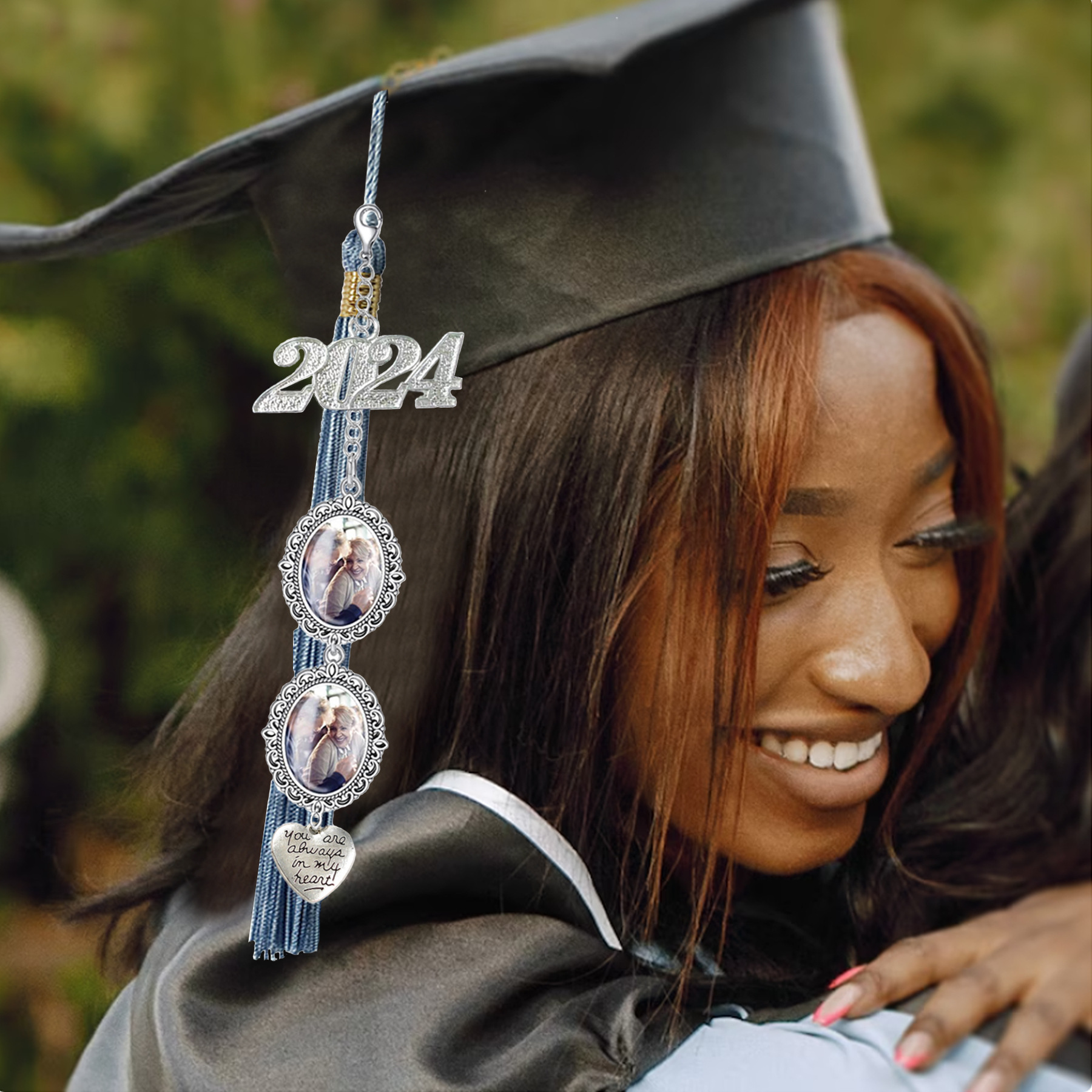 Graduation Cap Photo Pendant 4