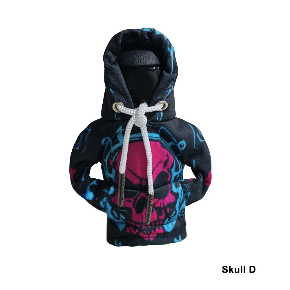 Source Factory Car Gear Shift Lever Hooded Skull Interior Decoration Accessories Gear Dust Cover Shift Lever Car Accessory