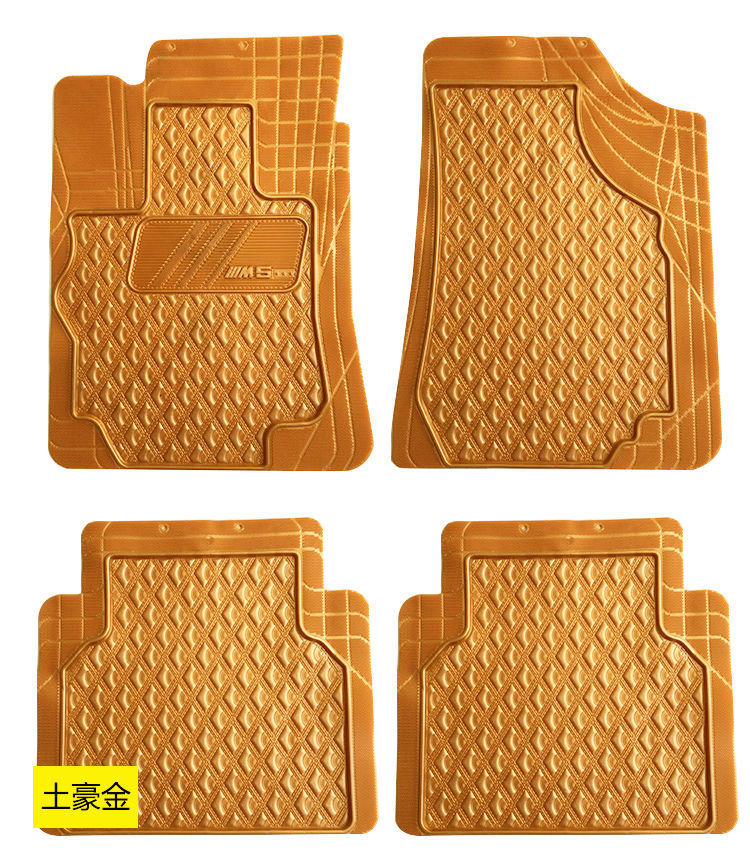 Factory direct universal car mats latex waterproof non-slip easy to clean can be cut silicone environmental protection main driving feet