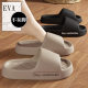 Slip-on slippers men's summer 2024 new indoor home bathroom bath non-slip slippers men's outdoor wear
