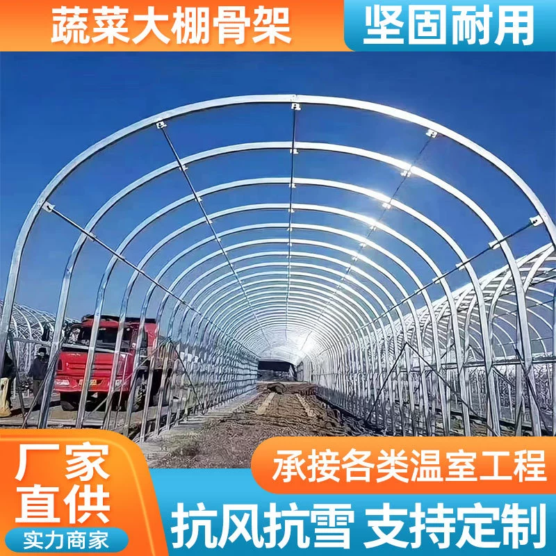 Посадка тепличного каркаса пластикового культивирования горячей оцинкованной стальной трубы теплицы теплицы