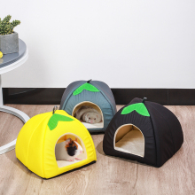 可拆洗豚鼠宠物窝猫狗四季通用帐篷式龙猫小窝隧道玩具小型犬兔窝