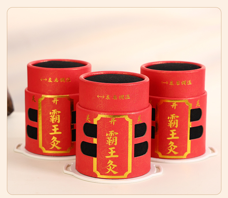 Bawang Jiu Moxibustion Box Set Reusable Smoke-Filtering Portable Hanging Moxa Tubes for Home Use details