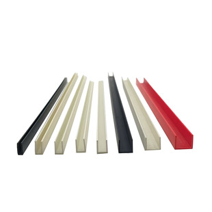 Manufacturer Supplies Pvc Hard U-Shaped Groove Plastic Card Slots with Inner Width of 2Mm~13Mm, Various Specifications of Aluminum Alloy Plates