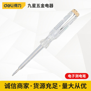 Deli Tools Измерительная ручка Ручка электрика Электронная тестовая ручка Бытовое тестирование Многофункциональная портативная измерительная ручка