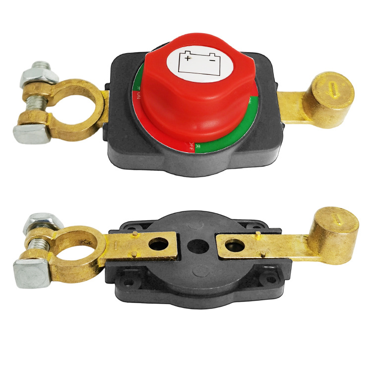 Car Power-Off Switch Thickeneded Pure Copper 12V24V Car New Knife Battery Universal Car Leakage Protection