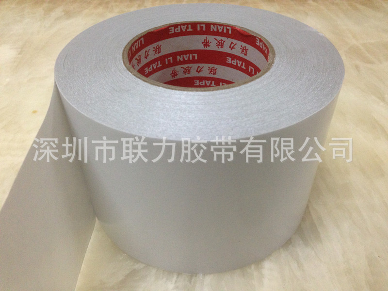 联力12CM*50M 白色绣花胶 强力双面胶纸 粘力强双面胶纸 强力薄双